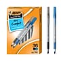 BIC Round Stic Grip Xtra-Comfort Ballpoint Pen, Medium Point, Assorted Ink, 36/Pack (GSMG361-AST)~#|#~8FEB72D6-A2D0-425C-9E28B598200A0BB8_sc7