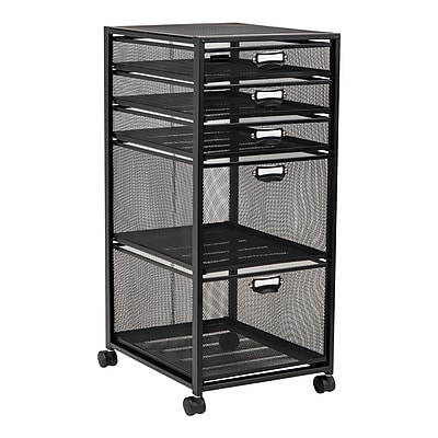 Mind Reader Rolling Storage Utility Cart - Thumbnail 3