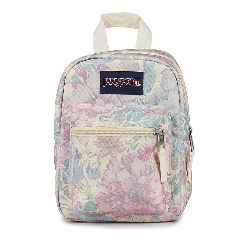 JanSport Big Break Insulated Lunch Bag, 2-Compartment, Faded Tapestry, 8 oz. (JS0A352LLK7) image 1