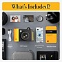 Kodak Smile+ 2-in-1 Instant Camera & Bluetooth Printer Starter Bundle with Black Case, Black~#|#~8FEF466F-44C0-4FD0-92566064CE05E8CD_sc7