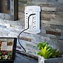 CyberPower P6WSUC15 Home Office 6-Outlet Wall Tap Surge Protector, 1-USB-C Port, 1-USB-A Port, 2400J Surge Suppression, White~#|#~8FEFE0BB-7D9A-4AEF-922A53C60BEB53C4_sc7