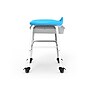 Luxor Plastic/Steel Adjustable-Height Classroom Stool with Wheels and Storage, Blue/White (MBS-STOOL-2)~#|#~8FF3091A-5A08-42D4-854CC1976A7861B9_sc7