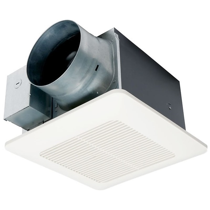 Panasonic WhisperCeiling 5.1" - 6" Traditional Bathroom Fan, White (FV-1115VQ1) image 1