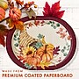Say Hooray! Fall Feast Paper Plates and Guest Towels Kit, Multicolored, 48/Pack (DTC9389E2H)~#|#~8FF5F89B-A162-46BA-911CA62F6A1B78B6_sc7