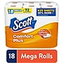 Scott Comfort Plus Mega Toilet Paper, 1-ply, White, 462 Sheets/Roll, 18 Rolls/Case (54258)~#|#~8FFAEF3D-1181-44EE-A0BACB1CBD3D9BAC_sc7