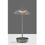 Adesso ADS360 Ako 12"H LED Table Lamp, Steel/Clear Acrylic (AD9206-22)~#|#~8FFC7B8B-48B0-4120-BB2428FD40F922BC_sc7