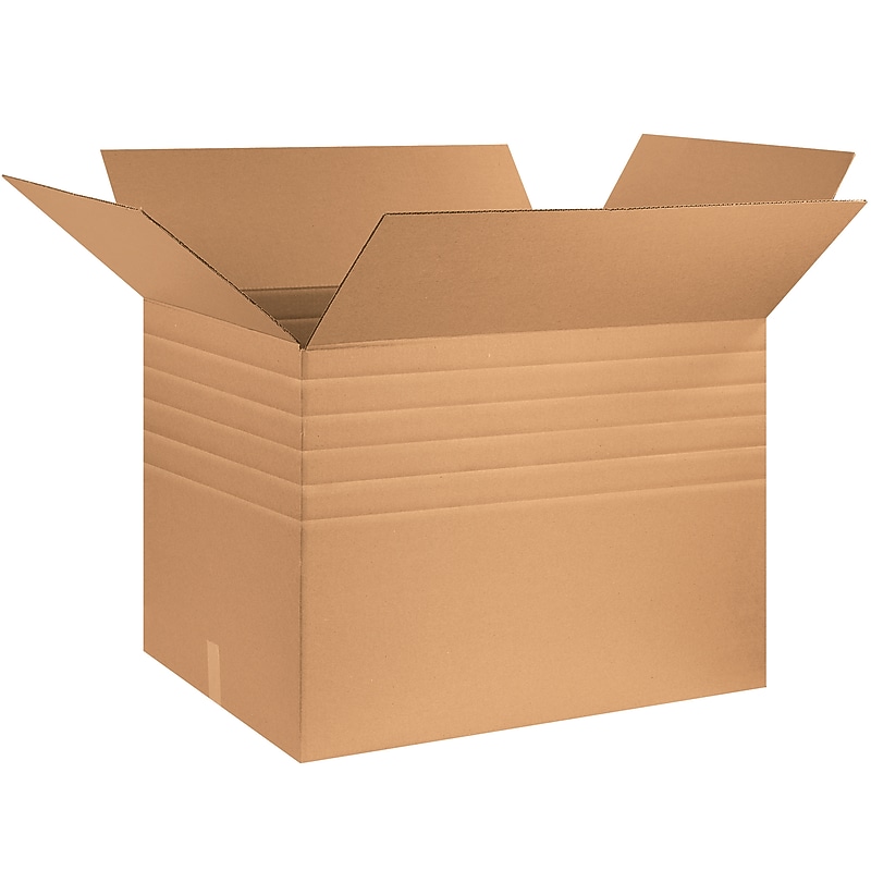 32 x 24 x 24" Multi-Depth Shipping Boxes, 44 ECT, 10/Bundle (MDHD322424) image 1