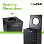 Alpine Industries Stainless Steel Trash Can, 40 Gallon, Black (ALP438-40-BLK-MK)~#|#~9003D80B-9E04-4D55-90F6A6DA73D283AE_sc7
