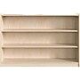 Flash Furniture Bright Beginnings 3-Section Open Storage Unit, 31.5"H x 47.25"W x 12"D, Brown (MK-ME088029-GG)~#|#~9007170F-12C7-4510-94FB7848A01E9B09_sc7