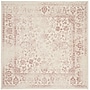 Safavieh Adirondack Collection 6' x 6' Square Indoor Area Rug, Machine Made, Ivory/Rose (ADR109H-6SQ)~#|#~900BEF54-B502-4675-980BE7E292C0E60B_sc7