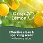 Clorox Disinfecting Wipes, Fresh and Crisp Lemon Scent, 75 Wipes/Container, 12/Carton (30208)~#|#~900C6125-9B68-42A8-9E282DDC5731FEDC_sc7