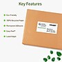 Avery EcoFriendly Laser/Inkjet Shipping Labels, 2" x 4", White, 1,000 Labels/Box (48163)~#|#~900FEE47-8325-4E27-ADF25150D7472CC9_sc7