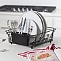 Better Houseware 2-Piece Dish Drainer with Drain Board, Black (KITBTHST2)~#|#~90146AAA-4B17-4902-8F748396FF97B5EF_sc7
