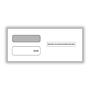 ComplyRight Moistenable Glue Security Tinted Double-Window Tax Envelopes, 3 7/8" x 8 3/8", 50/Pack (DW19W)~#|#~9016AC48-A413-4808-9A2BF70BE8D38C39_sc7