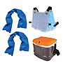 Chill-Its 6671 Heat Stress Prevention Personal Protection Kit, One Size, 4 Pieces/Kit (12339)~#|#~901CE169-F607-493B-97C5A93CC352890F_sc7
