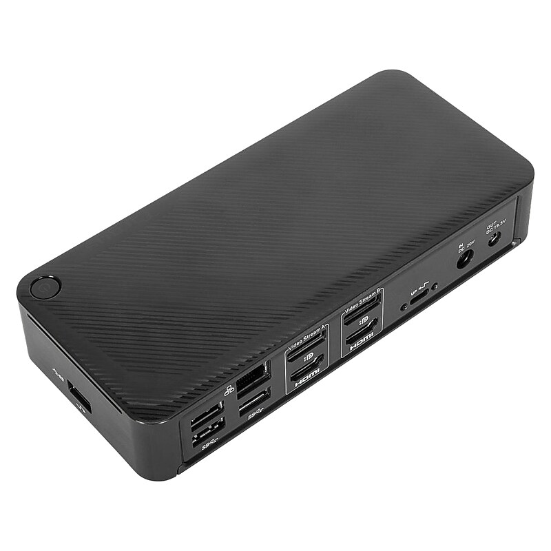 Targus Universal DV4K Docking Station with 100W Power Delivery for Laptop (DOCK182USZ) image 1