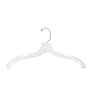 Nahanco 17" Break Resistant Heavy Weight Dress Hanger, Clear, 100/Pack  (9500)~#|#~902429C0-C54A-42E1-B420FD0B88DF9330_sc7