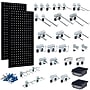 Triton Products LocBoard Pegboards with 30 pc. LocHook Assortment and Hanging Bin System (LB18-BKKit)~#|#~90242DDC-722F-4BE8-B8C77AC9D31A7A3E_sc7
