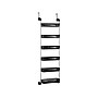 Household Essentials 6-Shelf Plastic Over-the-Door Storage Rack, 18", Black (2157-1)~#|#~9026D6BD-FD4E-4C6A-95F41C3D0E44FFB2_sc7