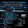 Naztech MagLock MagSafe Charging Qi v2.0 Vent Car Mount, 15W, Black (16125)~#|#~9026E249-ACF3-4A1F-A53CD33EF796C83B_sc7