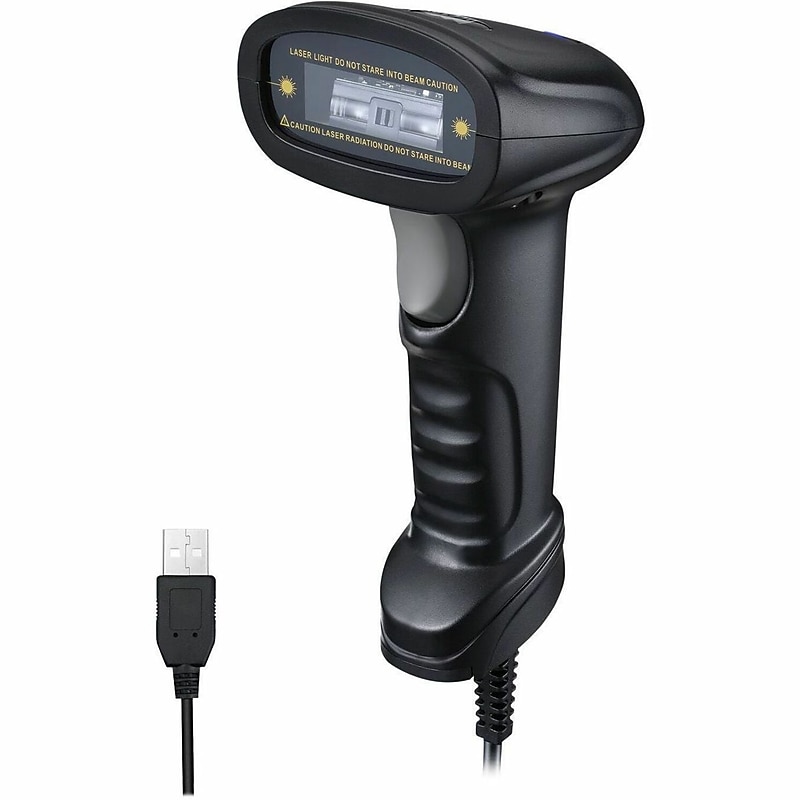 Adesso NuScan NuScan 1600U 1D CCD Imager Barcode Scanner, Handheld image 1