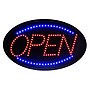 Alpine Industries Open Indoor LED Oval Sign,  23" x 14", 2/Pack (497-02-2PK)~#|#~902A6CE7-FFA7-48BC-81AD537D01BD9852_sc7