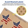 Avery Laser/Inkjet Burst Multipurpose Labels, 2-1/4" x 2-3/8", Kraft Brown, 1200 Labels/Box ( 94611)~#|#~9034FC79-D3B9-4C08-A3997E55BE2EF283_sc7