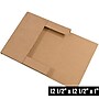 12 1/2" x 12 1/2" x 1" Crush-Proof Mailer, Kraft, 50/Bundle (M12121K)~#|#~903B27D6-03FC-4FD6-A888495AA5C2ED56_sc7