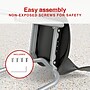 Staples Polypropylene 12" Student Chair, Black, 4/Box (ST63543)~#|#~903BB49D-5452-402A-B2601C147DC1A74C_sc7