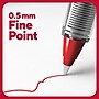 TRU RED™ Rollerball Pens, Fine Point, Red, Dozen/Pack (TR57323)~#|#~903F023E-DF3C-4804-B05353EF3C67D00A_sc7
