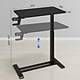 FlexiSpot H7 Overbed Table Mobile Laptop Cart, 27.6" x 15.8", Black (H7B-2816)~#|#~9044A2B1-BB6A-400F-AF91EDF4F2569338_sc7