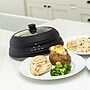 Better Houseware Tempered Glass & Silicone Microwave Food Containers, Black (BTH4710)~#|#~9044B308-A906-4F13-BB0BB8830CF54DD2_sc7