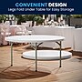 Flash Furniture Elon Folding Table, 59.75" x 59.75", Granite White (DADYCZ152RGW)~#|#~904527E2-89F5-40D5-AE42FB9955596BB0_sc7