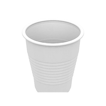 Dynarex 5 oz. Plastic Disposable Cup, White, 50/Pack, 20 Packs/Carton (4236)