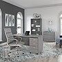 Bush Business Furniture Studio C 60"W Office Desk with Mobile File Cabinet, Platinum Gray (STC014PGSU)~#|#~904BB87E-AA9F-4784-9D7EFC2ACD179738_sc7