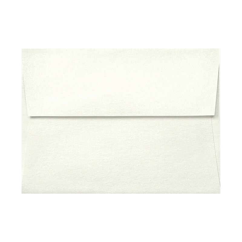 LUX 3 5/8" x 5 1/8" 80lbs. A1 Invitation Envelopes W/Glue, Quartz Metallic, 50/Pack image 1