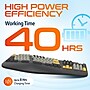 Delton KB450 Wireless Ergonomic Gaming Mechanical Keyboard with Wrist Pad, Black (DKBEM450-WR)~#|#~9057D3C8-BC36-4C74-9D4EB9AF16A7D134_sc7