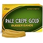 Alliance Pale Crepe Gold Multi-Purpose #33 Rubber Bands, 3-1/2" x 1/8", Golden Crepe, 970/Pack (20335)~#|#~90586D07-7E18-4390-98DC9189AC389075_sc7