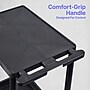 Luxor ENDURA AV 3-Shelf Media Utility Cart with Keyboard Tray and Electric Power, Black (LP34LE-B)~#|#~905AE29B-D3A8-4186-855F3104D545B393_sc7