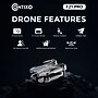 Contixo F21 Lumo Foldable 1080P Dual Camera Drone, Gray~#|#~905E705B-CAD0-4157-A17798DD3F27C7CC_sc7