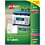 Avery TrueBlock Laser Durable ID Labels, 2" x 2-5/8", White, 750 Labels/Box (6578)~#|#~90604E37-3BAD-4896-8E7DD2CBDEB0005C_sc7
