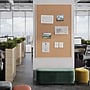 U Brands Cork Bulletin Board, Wood Style Frame, 6' x 4' (2872U00-01)~#|#~9067F24E-2AF2-443F-888CF88D08E18DBA_sc7