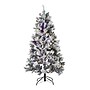 Safavieh 5.5 ft. Pre-Lit Frosted Green Artificial Christmas Tree, 200 Lights (FXP2019A)~#|#~90692676-A35E-4057-8881AD569FC6C8F5_sc7