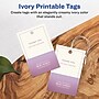 Avery 2" x 3"  Blank Price & Merchandise Tags, Ivory, 200/Carton (95270-MIT25)~#|#~906E560B-1F1F-457B-8AB630E5D57080CB_sc7