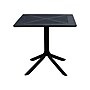 Regency Niche Terrace 5-Piece Square Dining Set, 31.5"D x 31.5"W, Black (TOB3131BK41BK)~#|#~90738DD0-A856-4F83-B5DB77956D9BAFC0_sc7