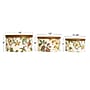 Household Essentials Floral Nestable Hat Boxes with Lift Off Lids, Cardboard, 3/Pack (HE1236)~#|#~90739B8E-64EC-4965-A40A760D2F898D7F_sc7