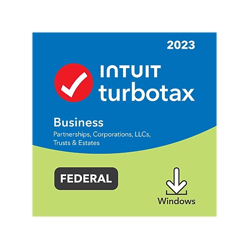 TurboTax Business 2023 Federal for 1 User, Windows, Download (5102403