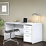 Bush Business Furniture Studio C 60"W Office Desk, White (SCD260WH)~#|#~907A380E-8864-4F1A-A3E3D3837BE402A6_sc7