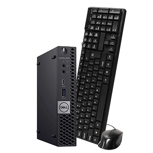 Dell OptiPlex Refurbished Micro Computer, Intel i7-9700T, 8GB RAM