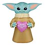 National Tree Company 20" Inflatable Valentine's Baby Yoda (GE9-440714-1)~#|#~90816602-8D75-42E1-A5712A3A16182636_sc7